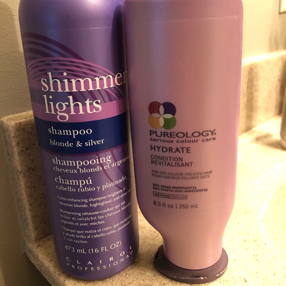 Shimmer Lights shampoo & Purology Condition